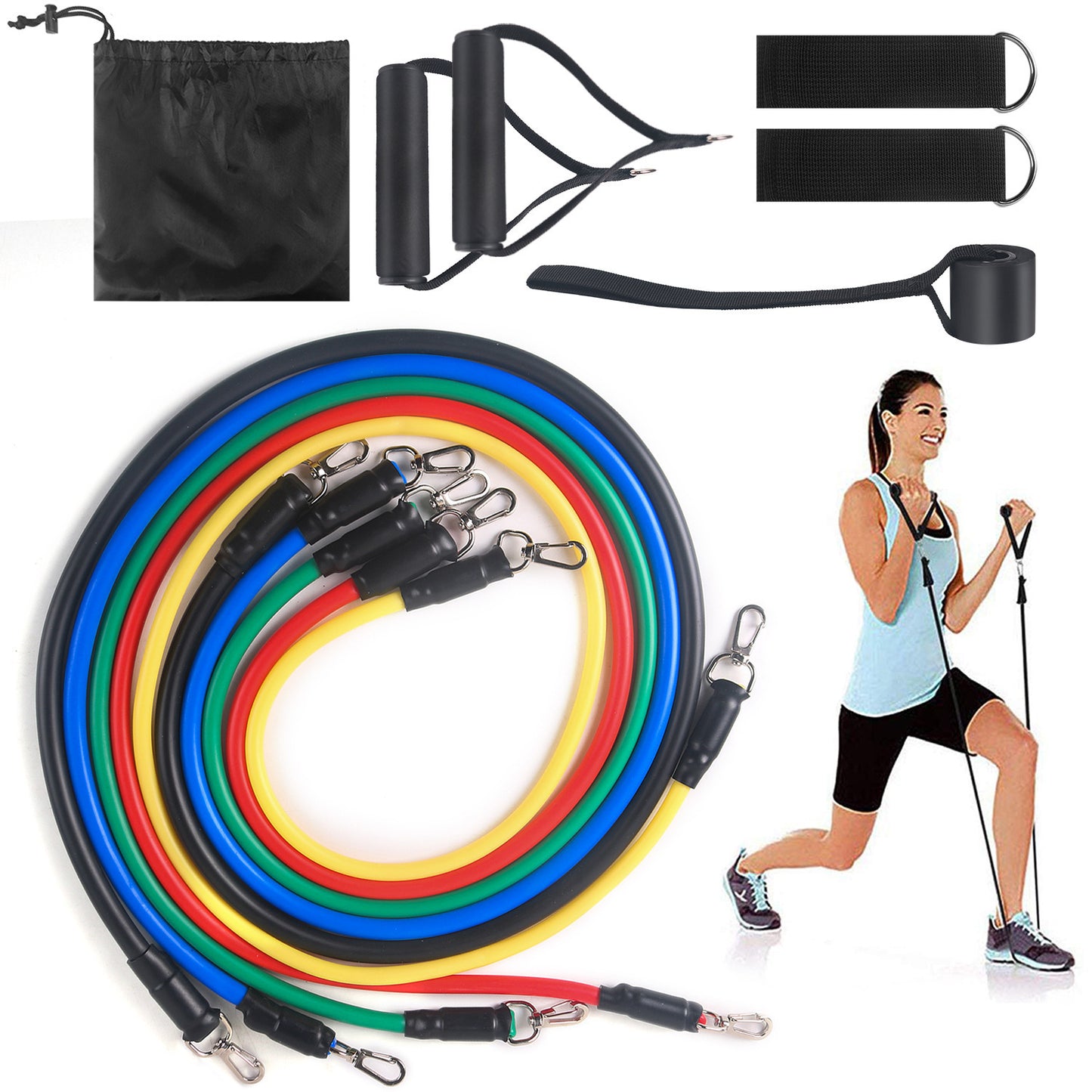 Resistance Bands with Handles